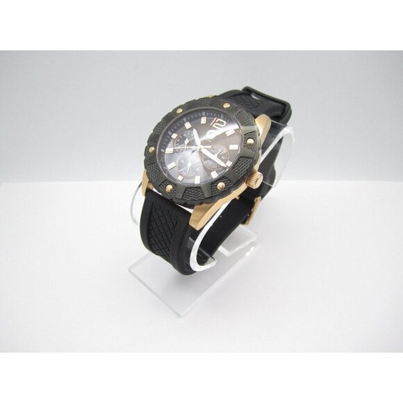 Men G Guess Quartz WR Analog 43mm Round Watch (H598) "New Battery" - Picture 6 of 10